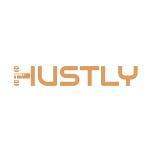 Hustly brand logo for hustly.website