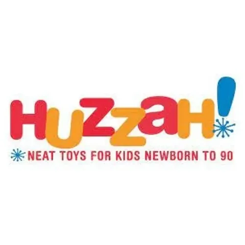 Huzzah Toys brand logo for huzzahtoys.com