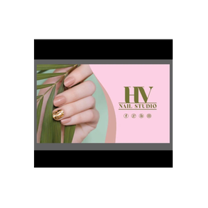 HV Nail Studio brand logo for hvnailstudio.com
