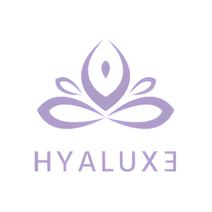 Hyaluxe brand logo for hyaluxe.com