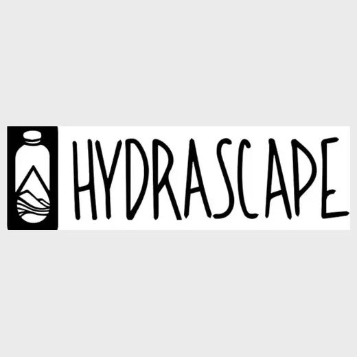 Hydrascape Stickers brand logo for hydrascapestickers.com