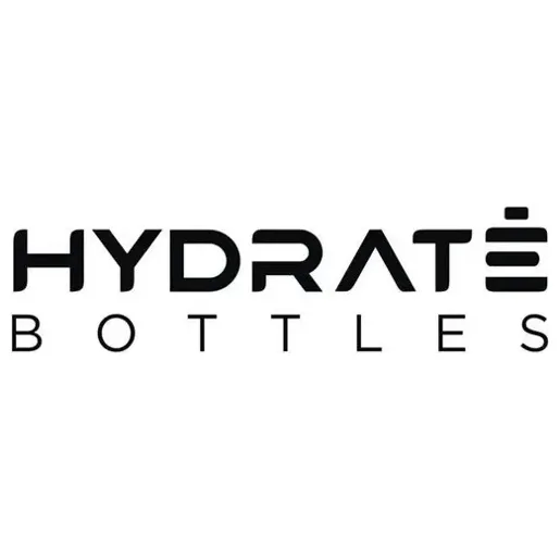 Hydrate Bottles brand logo for hydratebottles.com