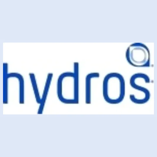 Hydros brand logo for hydroslife.com