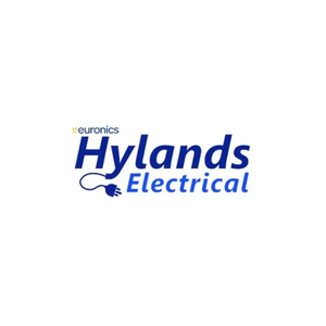 Hylands Electrical brand logo for hylandselectrical.co.uk