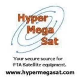Hyper Mega Sat brand logo for hypermegasat.com