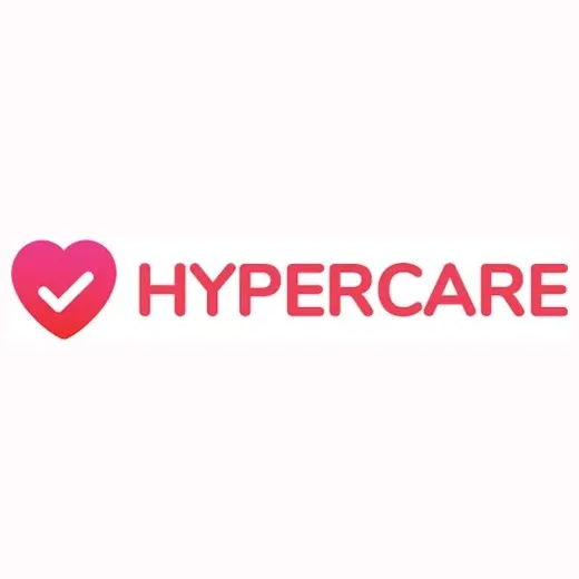 Hypercare brand logo for hypercare.com