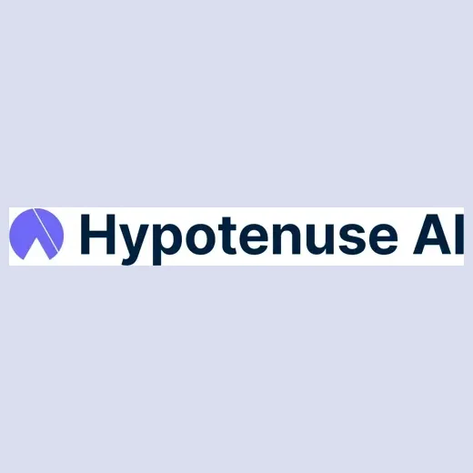 Hypotenuse AI brand logo for hypotenuse.ai