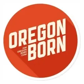 I Am Oregon Born brand logo for iamoregonborn.com