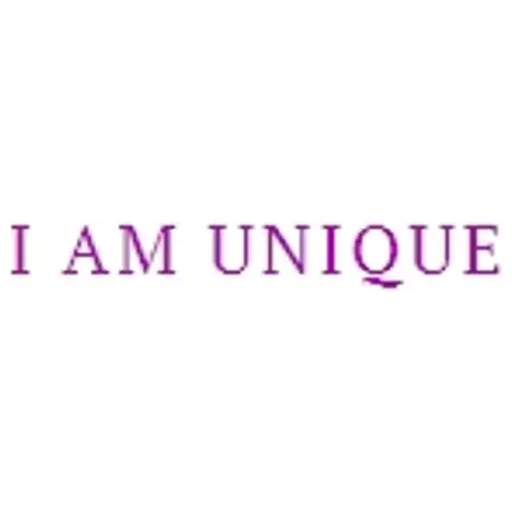 I Am Unique brand logo for iamunique.me