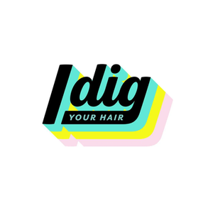 I Dig Your Hair brand logo for idigyourhair.com
