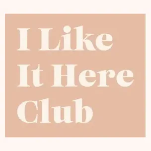 I Like It Here Club brand logo for ilikeithereclub.com