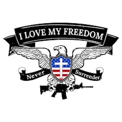 I Love My Freedom brand logo for ilovemyfreedom.com