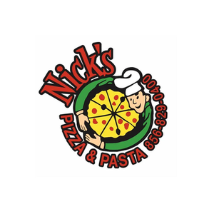 I Love Nick's Pizza brand logo for ilovenickspizza.com