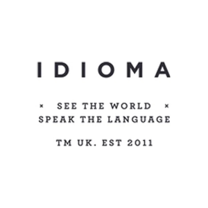 Idioma brand logo for idioma.world