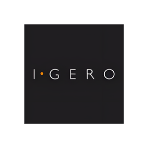 iGero brand logo for igero.com