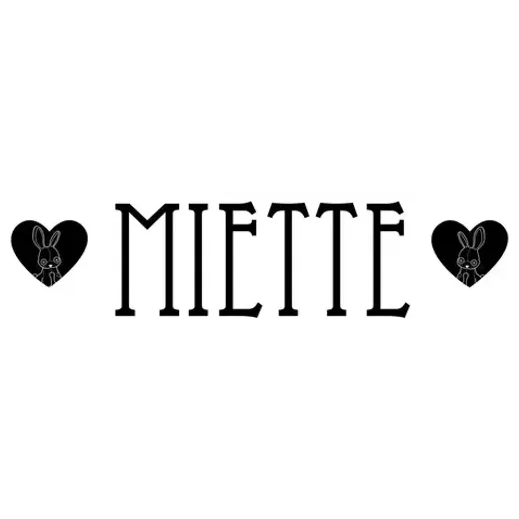 iHeart Miette brand logo for iheartmiette.com