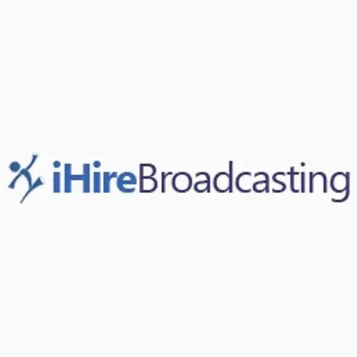 iHire Broadcasting brand logo for ihirebroadcasting.com