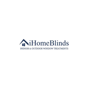iHome Blinds brand logo for ihomeblinds.com