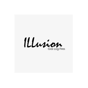 Illusion Fires brand logo for illusionfires.com.au