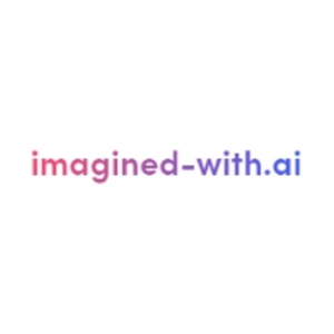 imagined-with brand logo for imagined-with.ai