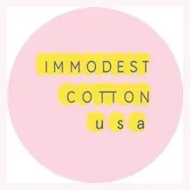 immodestcotton brand logo for immodestcotton.com
