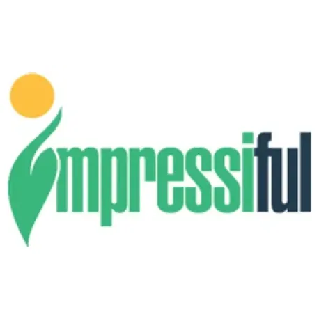 impressiful brand logo for impressiful.com