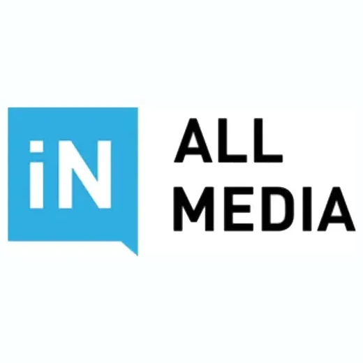 In All Media brand logo for inallmedia.com