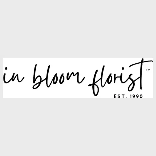 In Bloom Florist brand logo for inbloomflorist.com