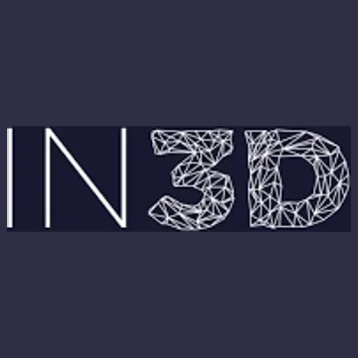in3D brand logo for in3d.io