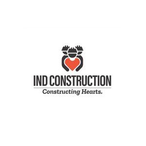Ind Construction brand logo for indconstruction.com