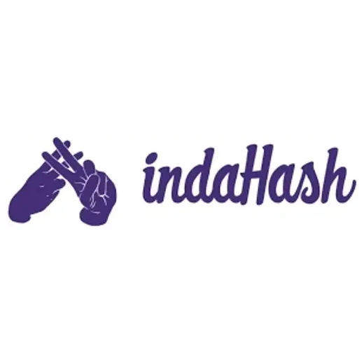 Indahash brand logo for indahash.com