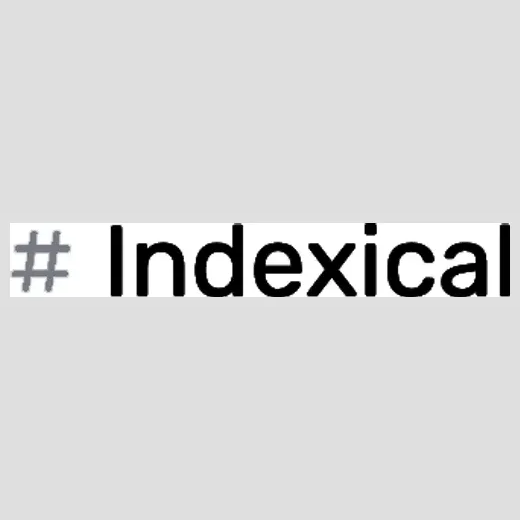 indexical brand logo for indexical.dev