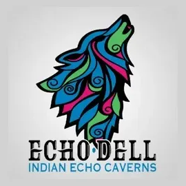 Indian Echo Caverns brand logo for indianechocaverns.com