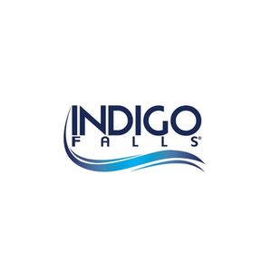 Indigo Falls brand logo for indigofalls.com