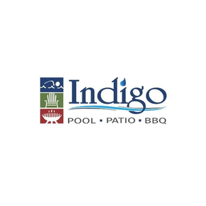 Indigo Pool Patio BBQ brand logo for indigopoolpatiobbq.com