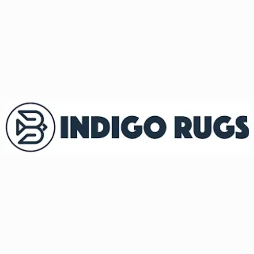 Indigo Rugs brand logo for indigo-rugs.com