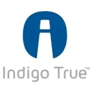 Indigo True brand logo for indigotrue.com