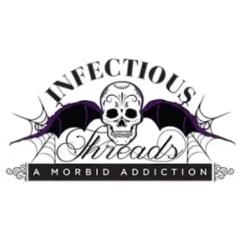 Infectious Threads brand logo for infectiousthreads.com