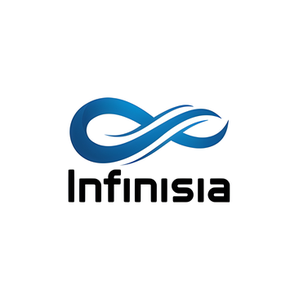 Infinisia brand logo for infinisia.com