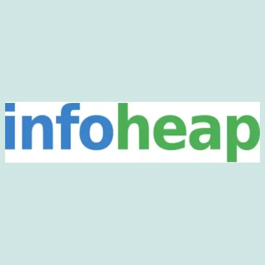 InfoHeap brand logo for infoheap.com