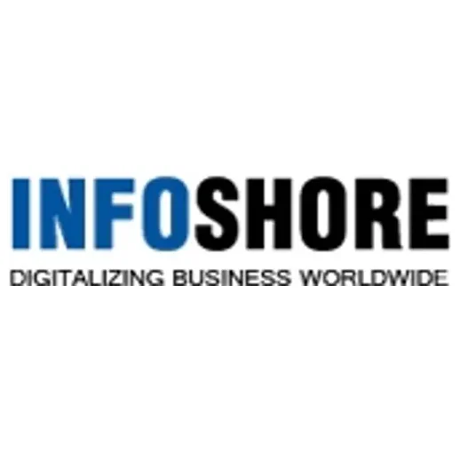 Infoshore brand logo for infoshore.biz
