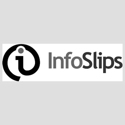Infoslips brand logo for infoslips.com