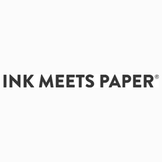 Ink Meets Paper brand logo for inkmeetspaper.com