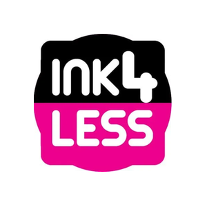 Ink4Less brand logo for ink4less.com