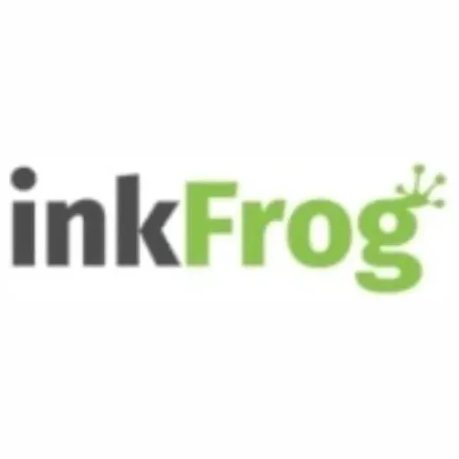 InkFrog brand logo for inkfrog.com