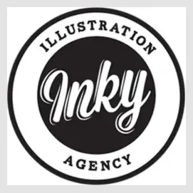 Inky Illustration brand logo for inkyillustration.com