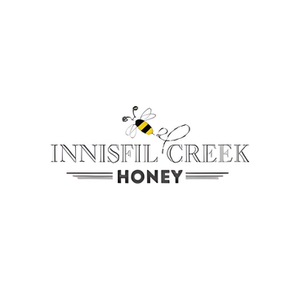 Innisfil Creek Honey brand logo for innisfilcreekhoney.com