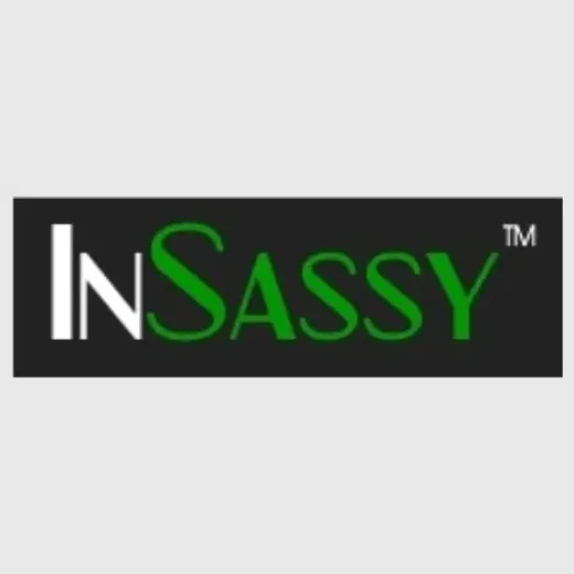 inSassy brand logo for insassy.com