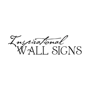 Inspirational Wall Signs brand logo for inspirationalwallsigns.net
