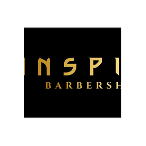 Inspire Barbershop brand logo for inspirebarbershop.com